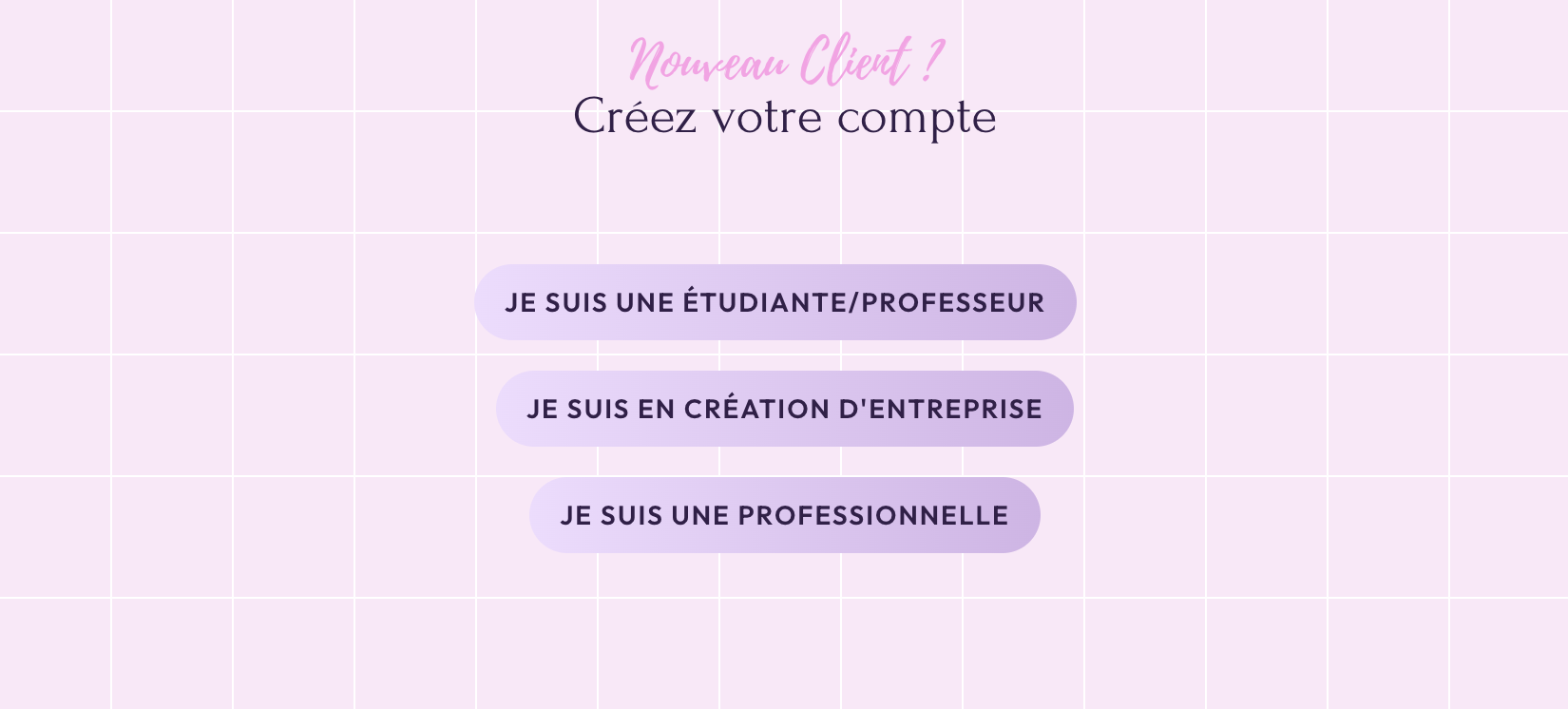 Créations de compte pro B2B PrestaShop
